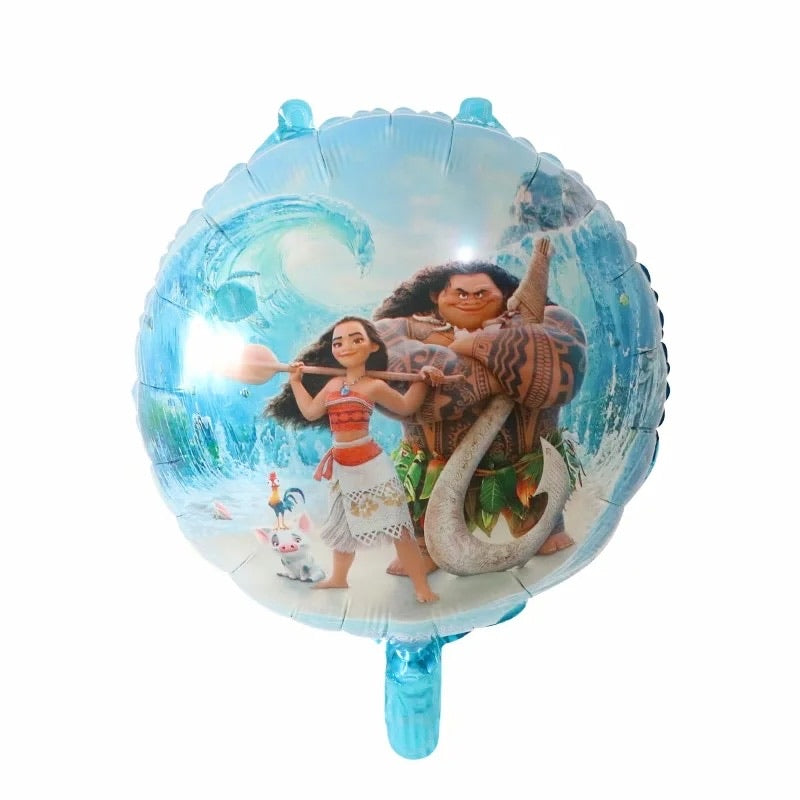 Moana Balloons Birthday Party Decorations  1pcs/lot