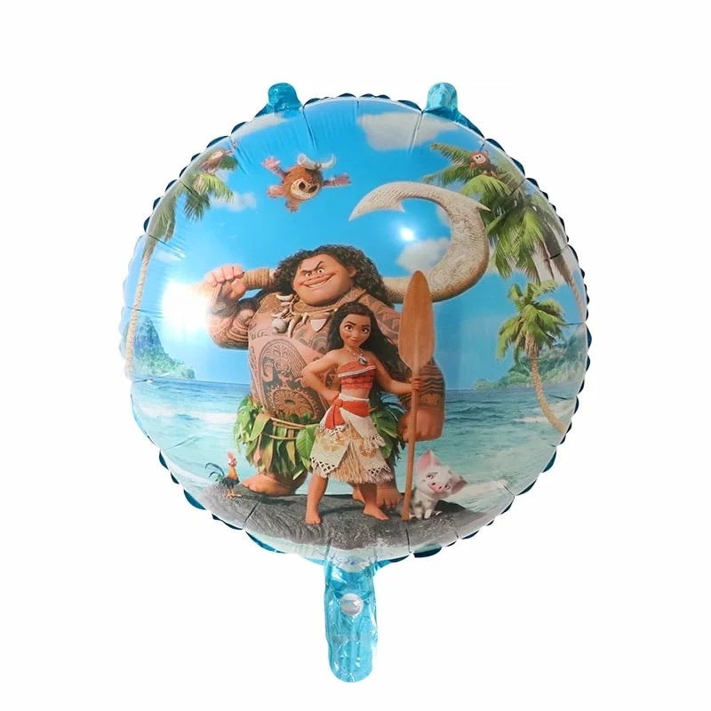 Moana Balloons Birthday Party Decorations  1pcs/lot